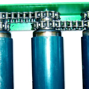 Convoyeur à rouleaux mécanisés